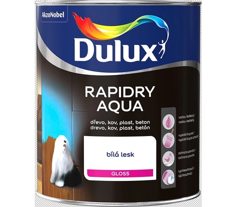 Dulux Rapidry Aqua 0,75 l šedá