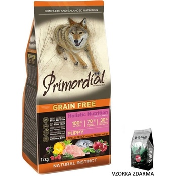 Primordial GF Puppy Chicken & Seafish 12 kg