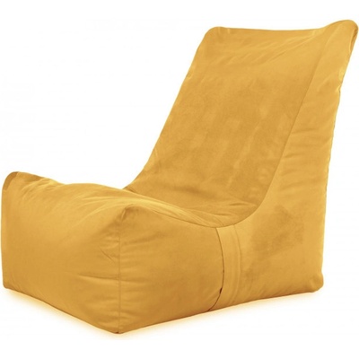 Distinito moderné kreslo horčicová