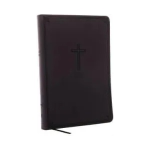 NKJV, Value Thinline Bible, Large Print, Leathersoft, Charcoal, Red Letter, Comfort Print | Thomas Nelson (ISBN: 9780718075583)