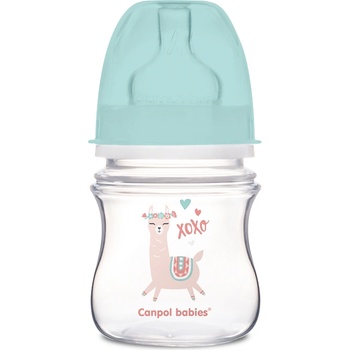 Canpol babies Антиколик шише Canpol - Exotic Animals, 120 ml, Зелено (35/220_gre)
