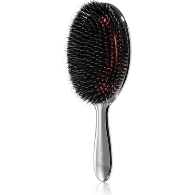 Janeke Chromium Line Air-Cushioned Brush овална четка за коса 23 x 9, 5 x 4, 5 cm