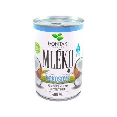 Bonitas Kokosové mléko BIO 400 ml