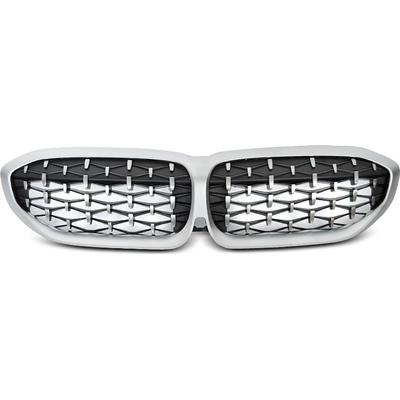 TUNING-TEC Predná maska BMW 3, G20, G21, 2019-2022, Diamond, Silver