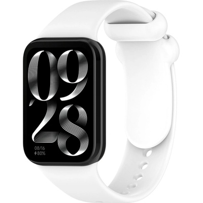 VSECHNONAMOBIL BUTTERFLY Silikonový řemínek pro Xiaomi Smart Band 8 Pro bílý 71851