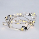 Solight LED reťaz retiazka s dekoráciami 20LED reťaz 1m 2x AA IP20