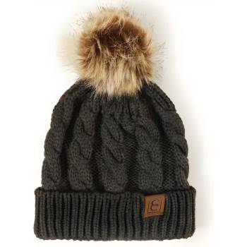 HARAHU Детска плетена шапка - Тъмно Сива kp12448 (12448)