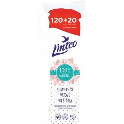 Linteo Melitrade kozmetické odličovacie tampóny 140 ks