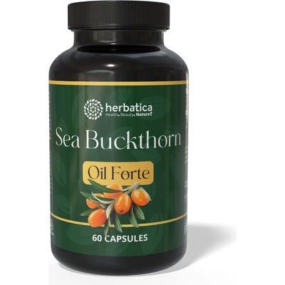 Herbatica Rakytníkový olej Forte v kapsulách 500 mg 60 kapsúl