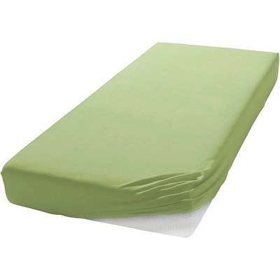 Carbotex Prostěradlo Jersey Basic Zelené 180x200
