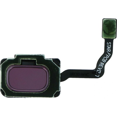 Flex home button s odtlačkom prsta Samsung Galaxy S9 G960 / S9 Plus G965 fialová farba