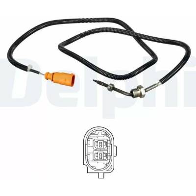 DELPHI Čidlo teploty výfukových plynů DF TS30264