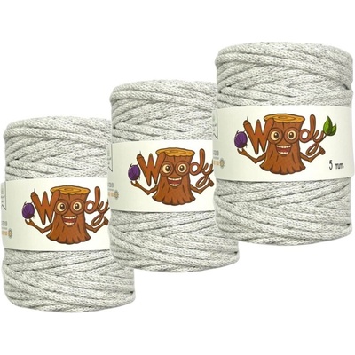 Woody Crafts 3x Woody 5 mm – sada Stracciatella (100m)
