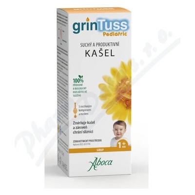 Aboca GrinTuss Pediatric kašel 132 ml