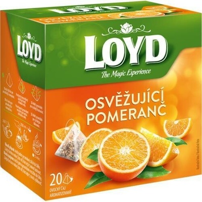 Loyd Tea pyramida osvěžující pomeranč 44 g