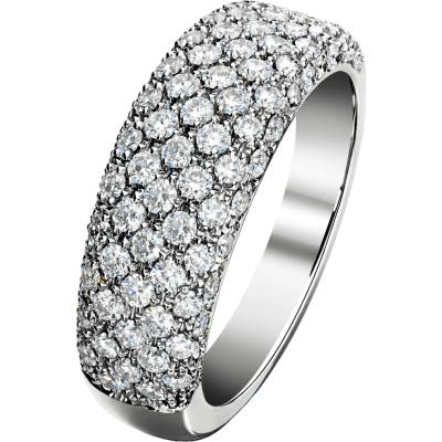Zlaton Prsten bílé zlato s diamanty 000481308138
