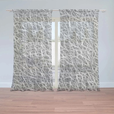 Sablio Záclony Motorka: 2ks 150x250cm