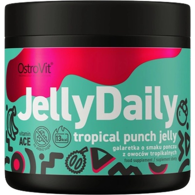OstroVit Jelly Daily | with Pork Gelatin & Vitamins [350 грама] Тропически пунш
