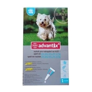 Advantix spot-on 4-10 kg 1 x 1 ml