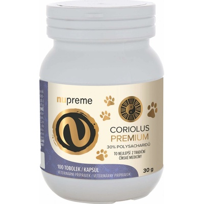 Nupreme Coriolus Versicolor extract 30% 100 kapsúl
