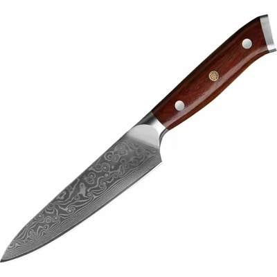 OEM Luxusní Kuchyňský s Rukojetí z Palisandru - Prémiová japonská VG10 damašková ocel 67 vrstev 6" 24 cm