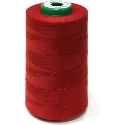 Nitě UNIPOLY 120 polyester na overlock 5000m Hagal - více barev Barva: 344 červená klasická