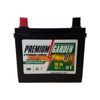 Premium Garden 12V 30Ah 300A U1