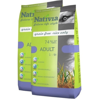 Nativia Dog Adult 2 x 15 kg