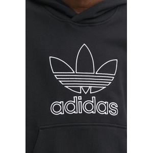 Adidas Памучен суичър OUTL TREF HDY (JP1079)