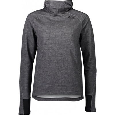 POC W's Merino Hood Sylvanite Grey Melange