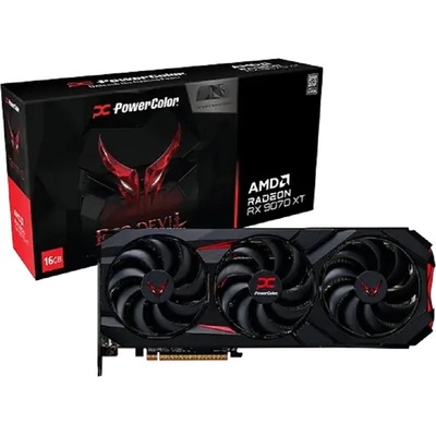 PowerColor Radeon RX 9070 XT Red Devil Backplate Special Edition 16GB GDDR6 256bit (1A1-G00425900H/RX9070XT-16G-E-SP)