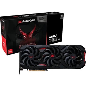 PowerColor Radeon RX 9070 XT Red Devil Backplate Special Edition 16GB GDDR6 256bit (1A1-G00425900H/RX9070XT-16G-E-SP) Видео карти