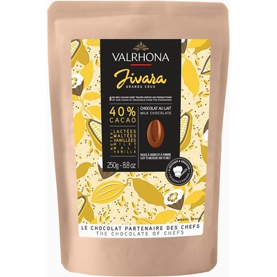 Valrhona Feves Jivara 40% 250 g