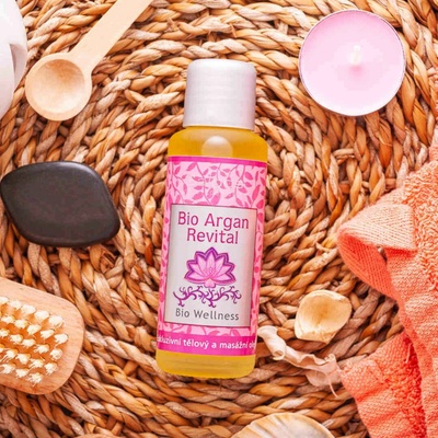 Saloos Bio Wellness Argan Revital exkluzívny telový a masážny olej 50 ml