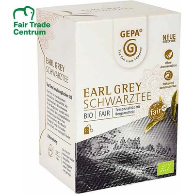 Gepa Bio černý čaj Earl Grey 20 x 1,7 g