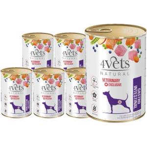 4Vets NATURAL 4Vets за кучета Гастроинтестинален 6x400 г