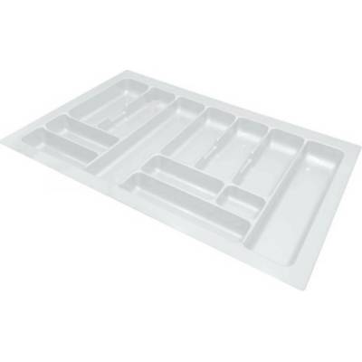 In-Design Příborník UNI 490 mm bílý - různé šířky Šířka příborníku (mm): 808 - 835