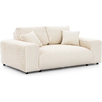 ROPEZ Кремав диван от рипсено кадифе 178 cm Justin - Ropez (Justin Sofa 2os. Vito 23 Standard)
