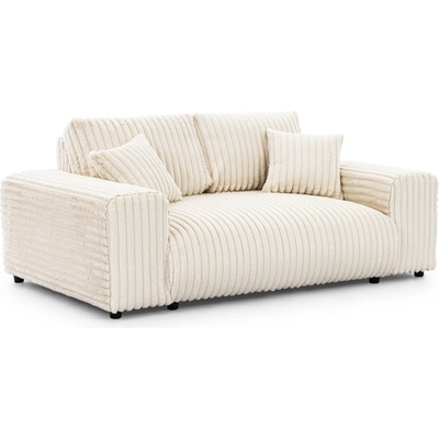 ROPEZ Кремав диван от рипсено кадифе 178 cm Justin - Ropez (Justin Sofa 2os. Vito 23 Standard)