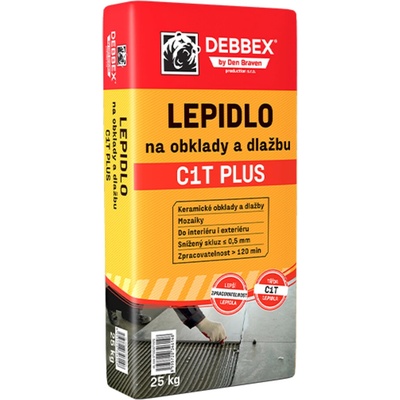 Debbex Lepidlo na obklady a dlažbu C1T PLUS 25 kg