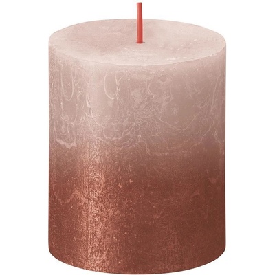 Bolsius Rustic Sunset Misty Pink+ Amber, 80/68 mm