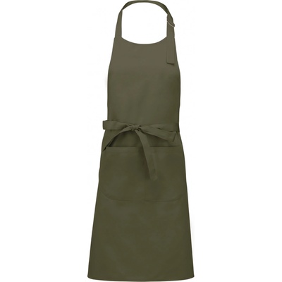 Kariban Zástěra Polycotton khaki