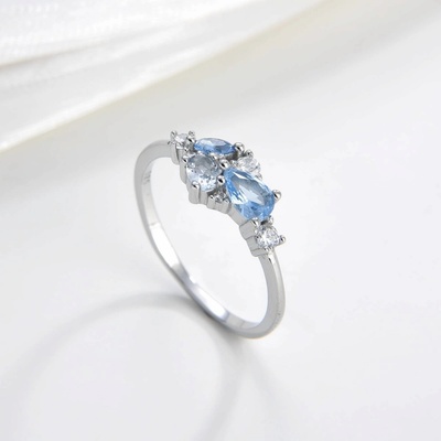 Jan Kos jewellery Stříbrný prsten MHT 3577 SM