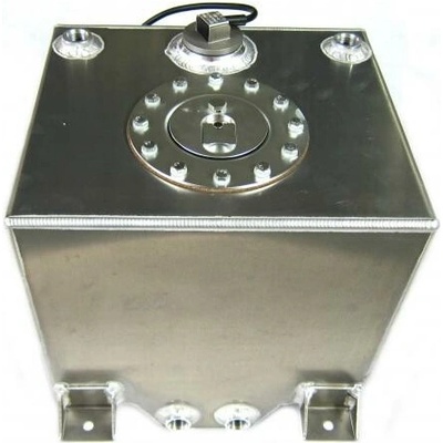 Závodní celohliníková palivová nádrž 20l (racing fuel tank) se senzorem na ukazatel stavu paliva (full billet)