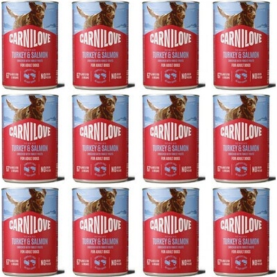 Carnilove Dog Can Turkey and Salmon 12 x 400 g