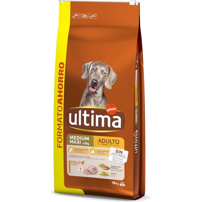 Ultima Medium/Maxi Adult Chicken & Rice 18 kg