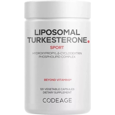 Codeage Liposomal Turkesteron 500 mg [120 капсули]