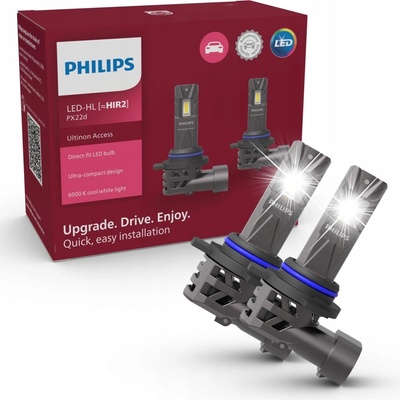 Philips Ultinon Access H7, H18 PX26d, PY26d-1 12V 16W 2 ks 11972U2500C2 – Sleviste.cz