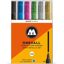Molotow One4All 227HS 4mm 6ks metalické