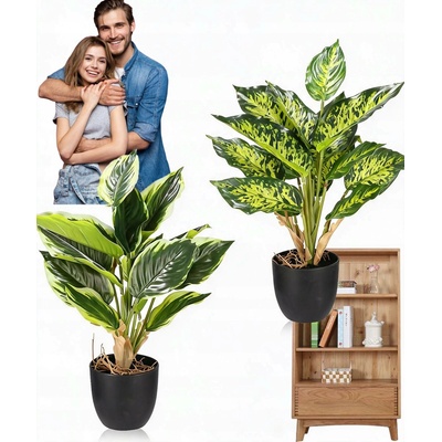 Home Styling Collection Umělý bambusový stromek v květináči, 90 cm